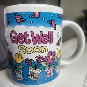 "Get Well Soon" Colorful Ceramic Mug
